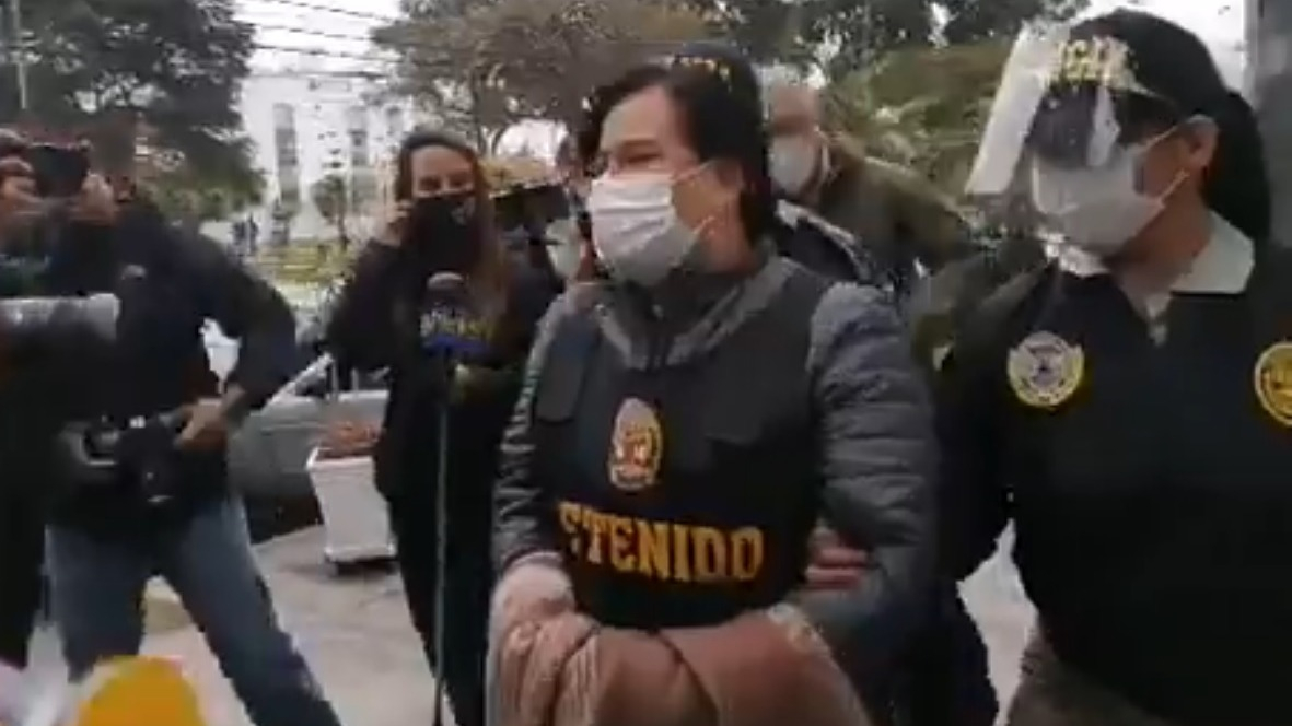 Exsecretaria presidencial: Mirian Morales llegó a la Prefectura tras ser detenida por caso Richard Swing