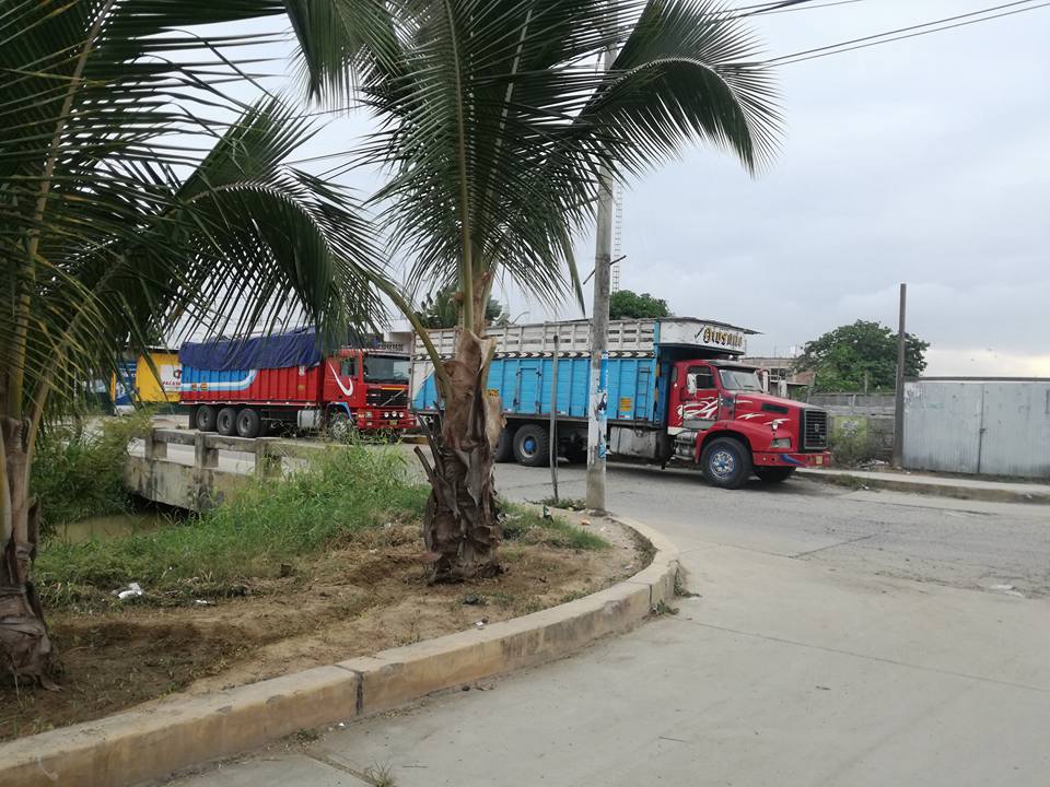 Vecinos se quejan por el ingreso de camiones