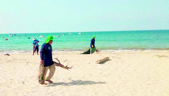 Fiscalía citará a trabajadores del proyecto de limpieza de playas y de áreas verdes