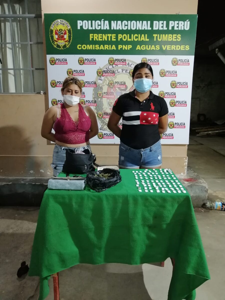 Capturan a dos venezolanas con ketes de pasta básica de cocaína