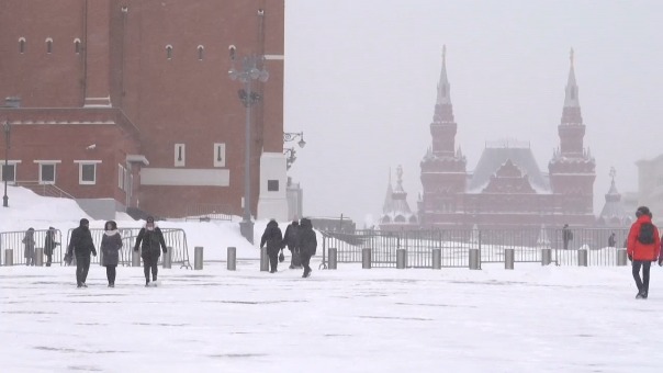 Rusia: Una «nevada apocalíptica» sepulta Moscú bajo 56 centímetros de nieve