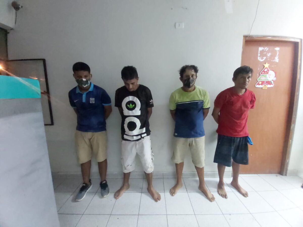 Capturaron a presuntos integrantes de la banda «Injertos de los Pollos»