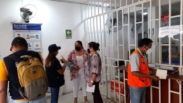 Notarías son intervenidas: En un operativo realizado por la municipalidad y la fiscalía