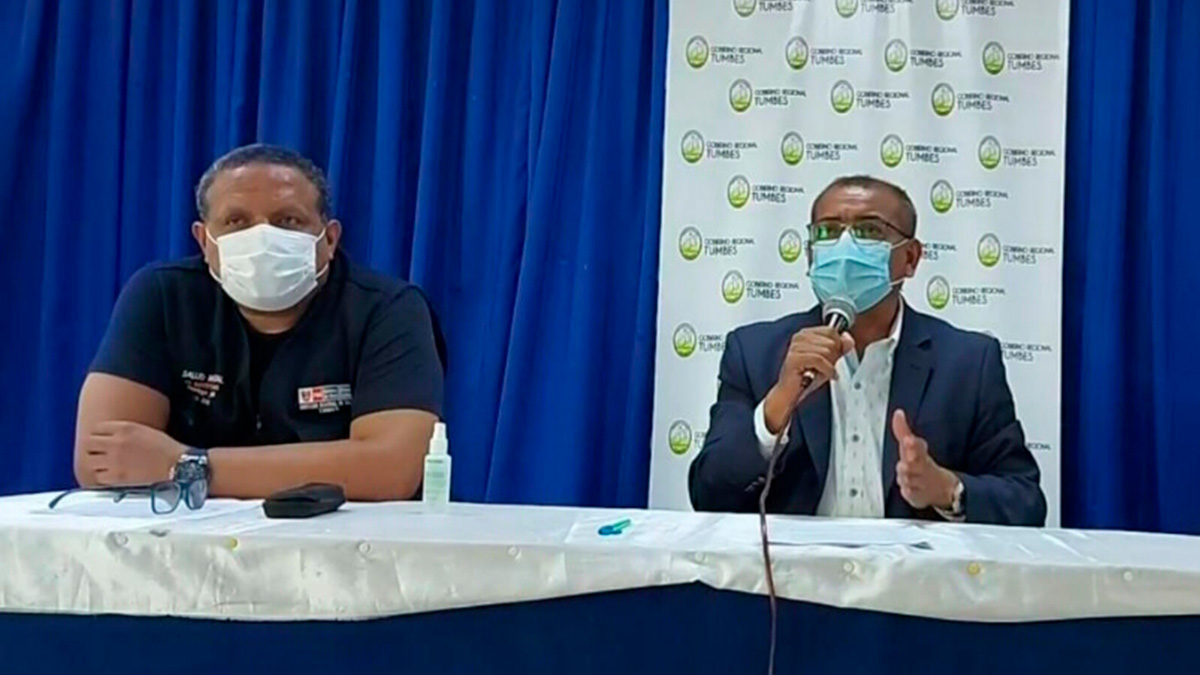 Gobernador regional exige más atención al Poder Ejecutivo ante eventual colapso del sistema sanitario en Tumbes