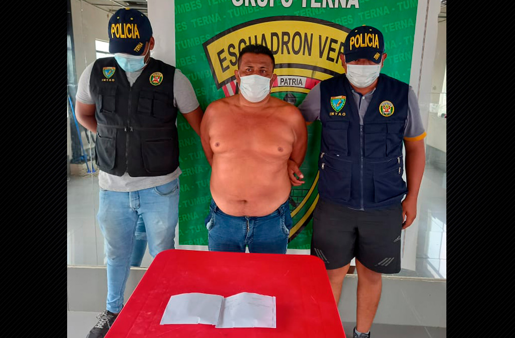 Zarumilla: Capturan a alias «Jercy» con alcaloide de cocaína