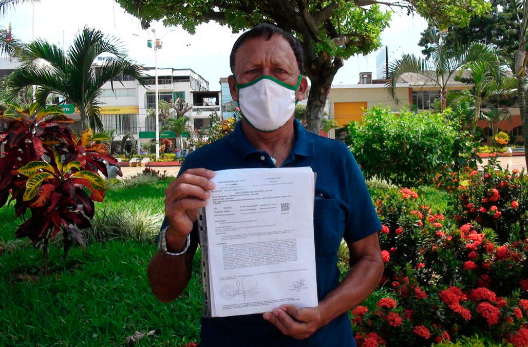 Barrio San José: Anciano denuncia haber sido víctima de robo y teme por su vida
