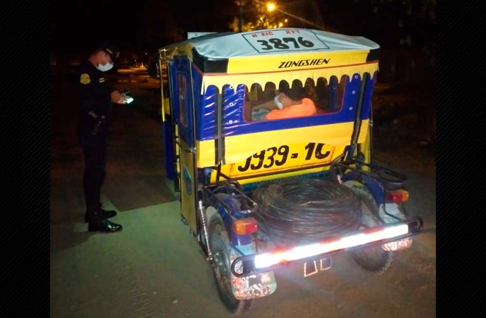 San Isidro: Por diferentes infracciones retienen seis vehículos y tres personas