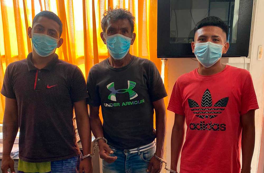 Capturan a “Los tres mosqueteros” de la microcomercialización de droga