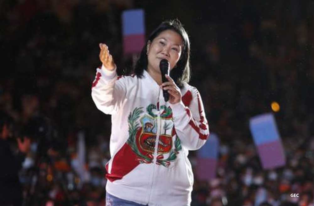 Keiko Fujimori anuncia que tenderá puentes y espacios de diálogo luego de elección