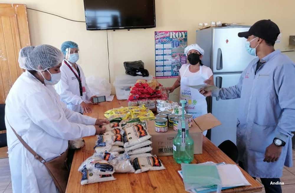 Tumbes: Qali Warma supervisa entrega alimentos a escolares bajo medidas de bioseguridad