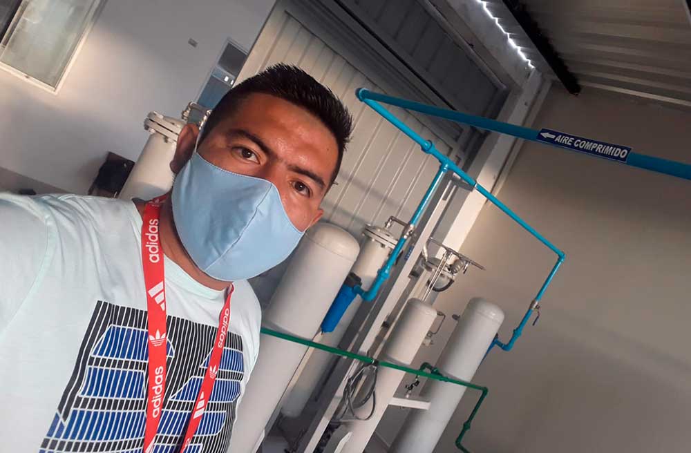 Zorritos: Al operador de la máquina concentradora de oxígeno le adeudan cuatro meses