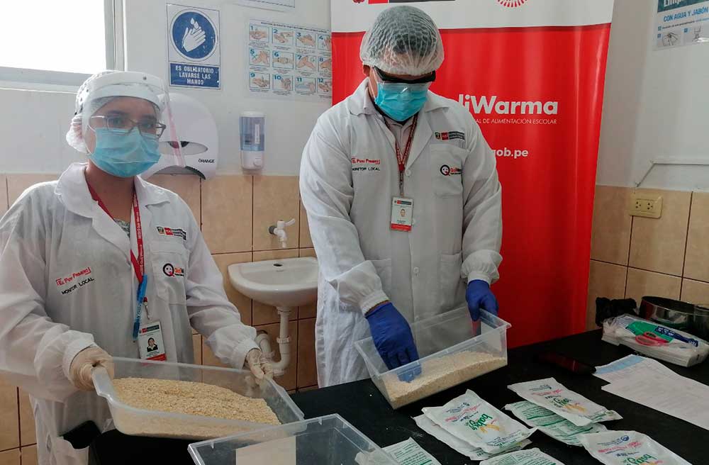 Tumbes: escolares recibirán arroz fortificado durante cuarta entrega de alimentos