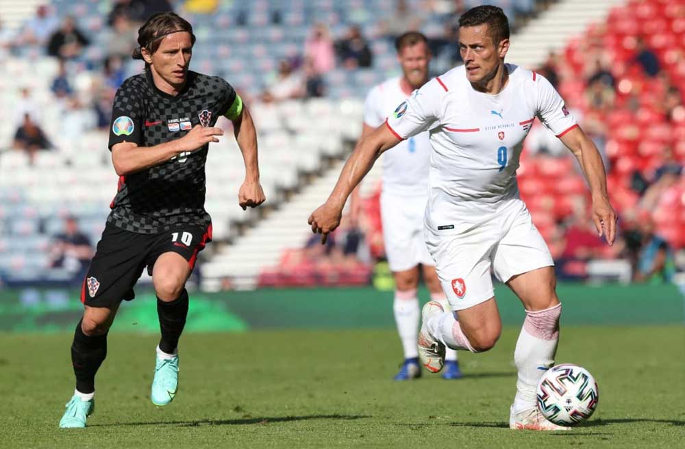 Eurocopa: Croacia y República Checa empatan 1-1 en Glasgow