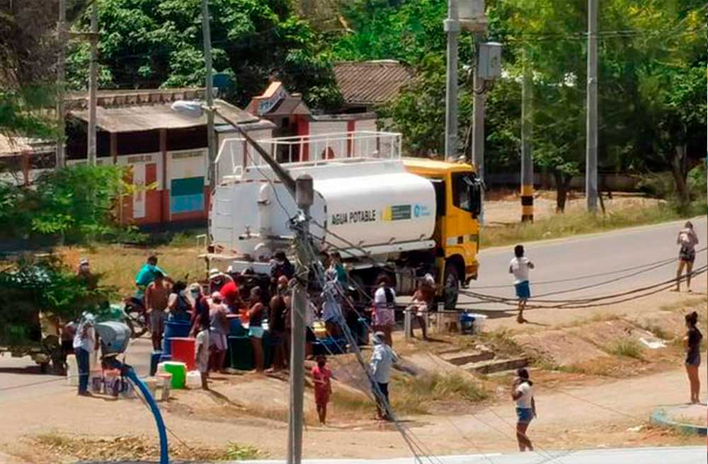 Caseríos de San Jacinto sufren por agua en plena pandemia