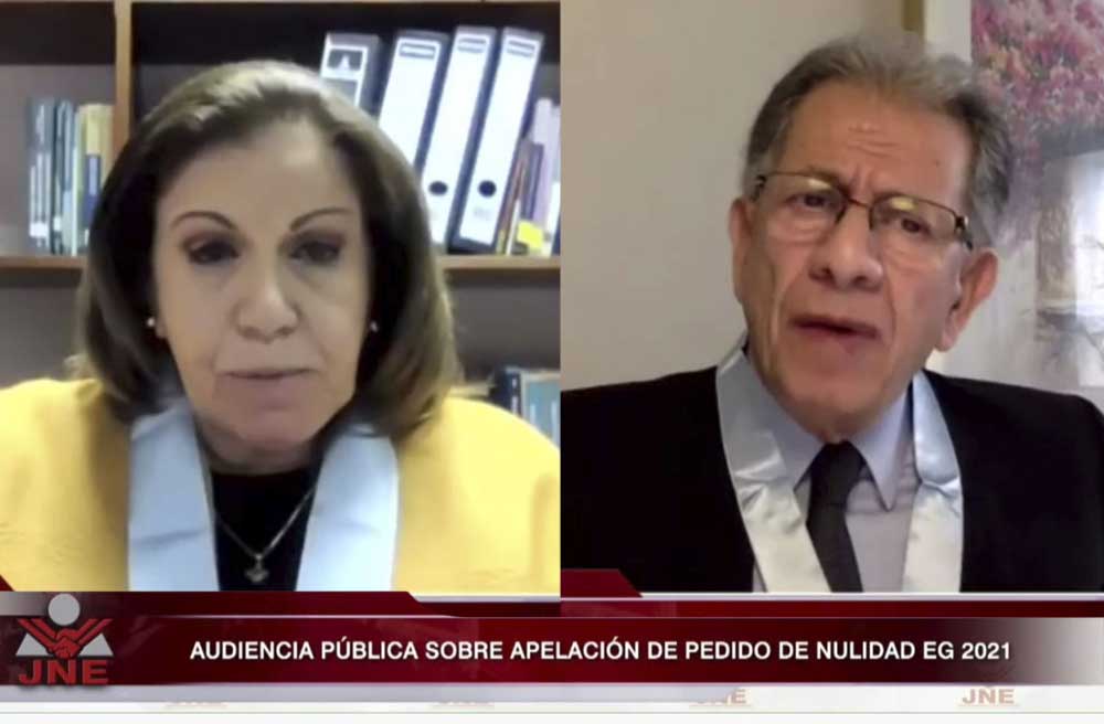 Fuerza Popular pide al JNE anulación de votos por presunto fraude en mesa