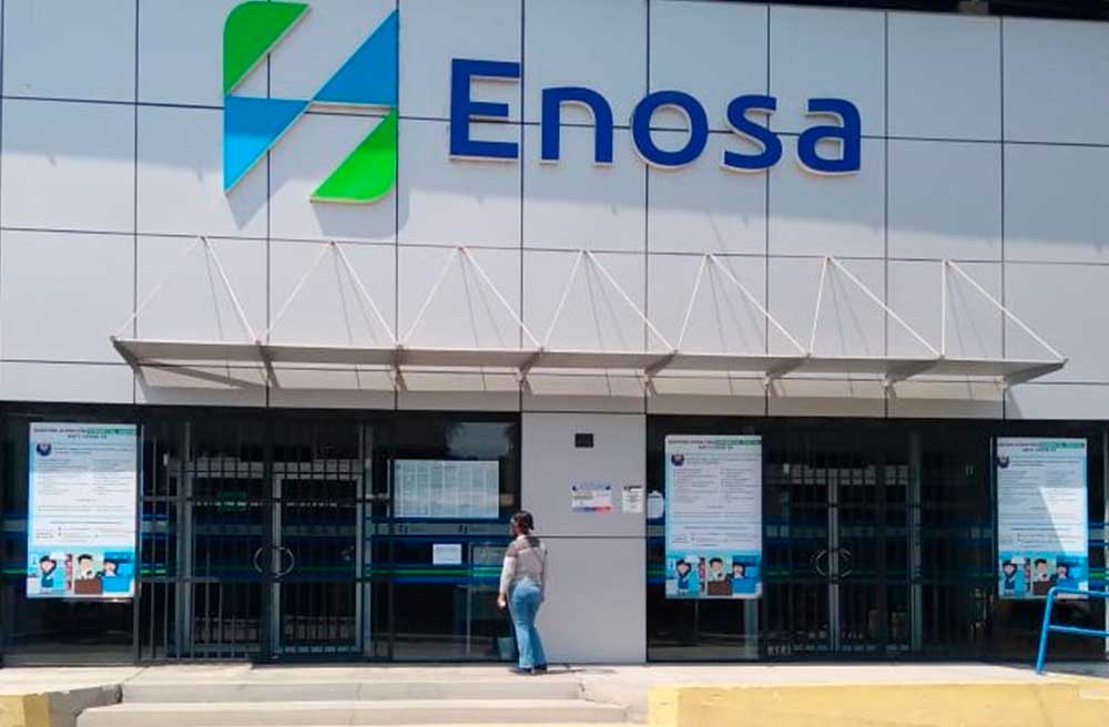 Defensoría del Pueblo reconoce trabajo de ENOSA en pandemia