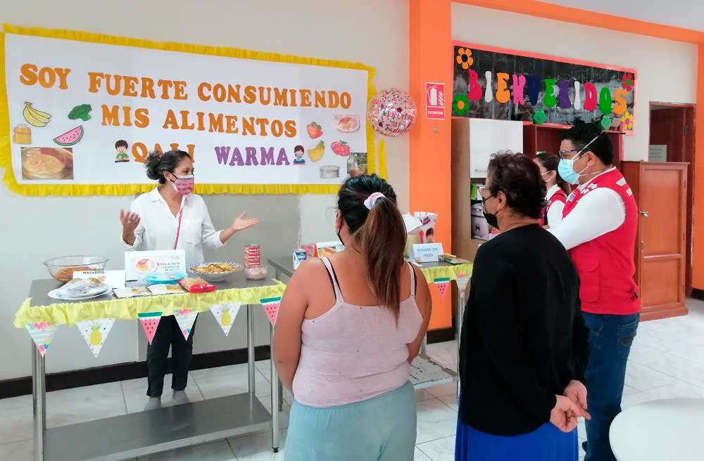 Qali Warma fortalece en Tumbes buenas prácticas de alimentación saludable