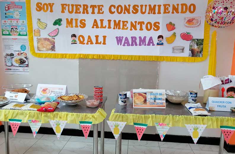 Niñas y niños en Tumbes disfrutan desayuno escolar de Qali Warma en el marco del Bicentenario