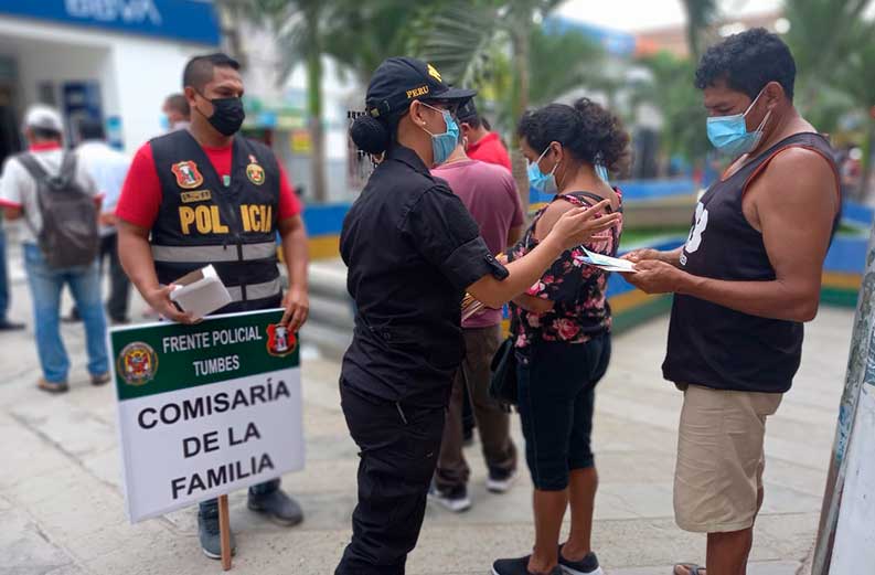 Realiza difusión de información para combatir la violencia familiar