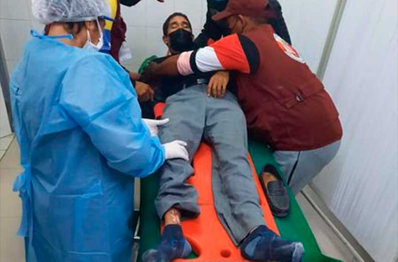 Hombre queda herido tras despiste de mototaxi en Zorritos