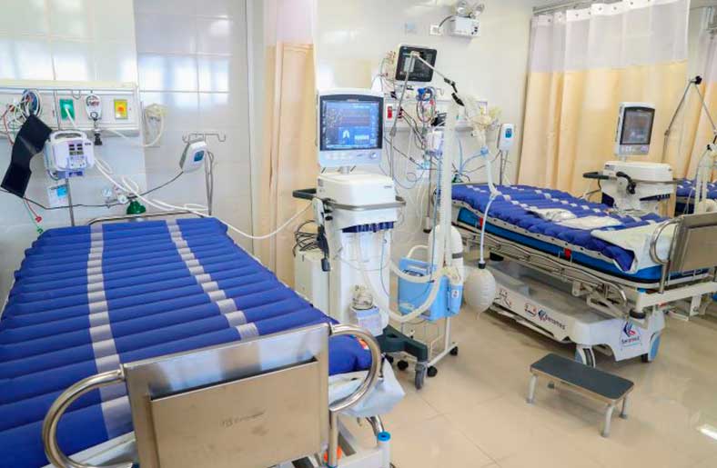 Disminuye ocupación de camas UCI en hospital JAMO