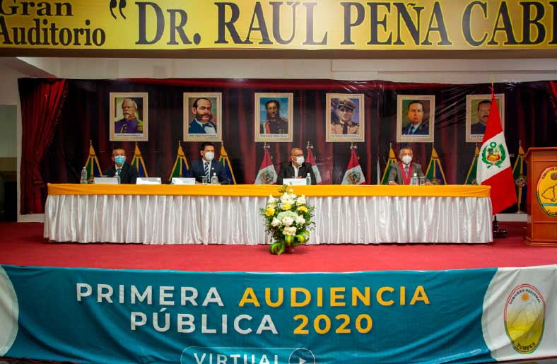 I Audiencia de Rendición 2021 se realizará este 21 de julio