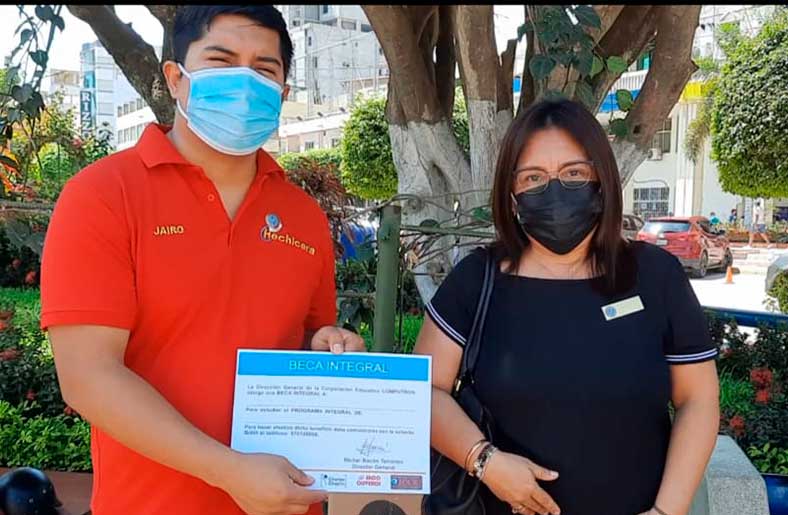 Afiliados de la ANP Tumbes recibieron becas de estudios