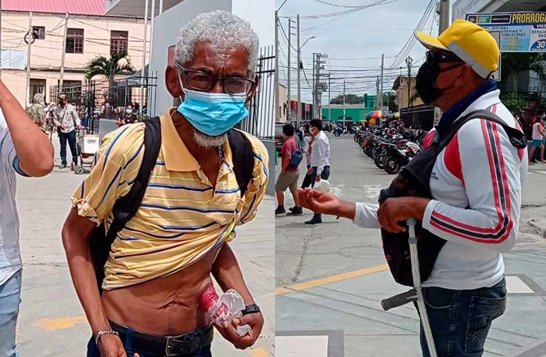 Falsos mendigos invaden las calles de Tumbes