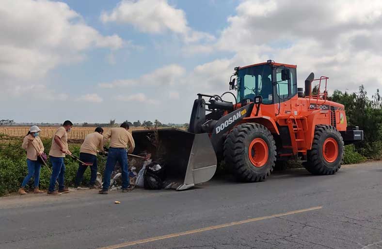 GORE y MPT erradican 600 TN de basura en campaña de limpieza