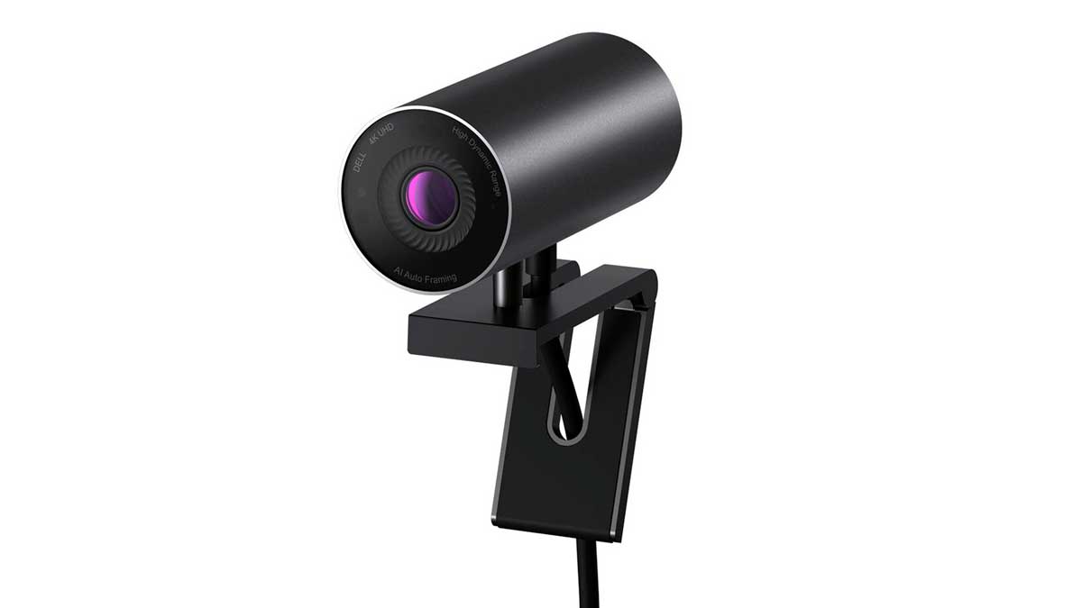 La nueva webcam 4K de Dell es prometedora, pero no tiene micrófono integrado
