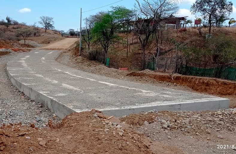 Obra de 20 millones paralizada en San Jacinto