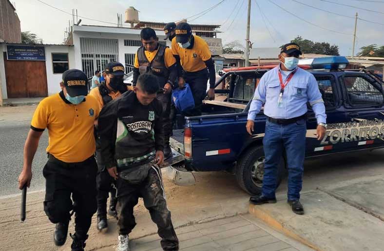 Cinco colombianos fue detenidos acusados de tentativa de robo