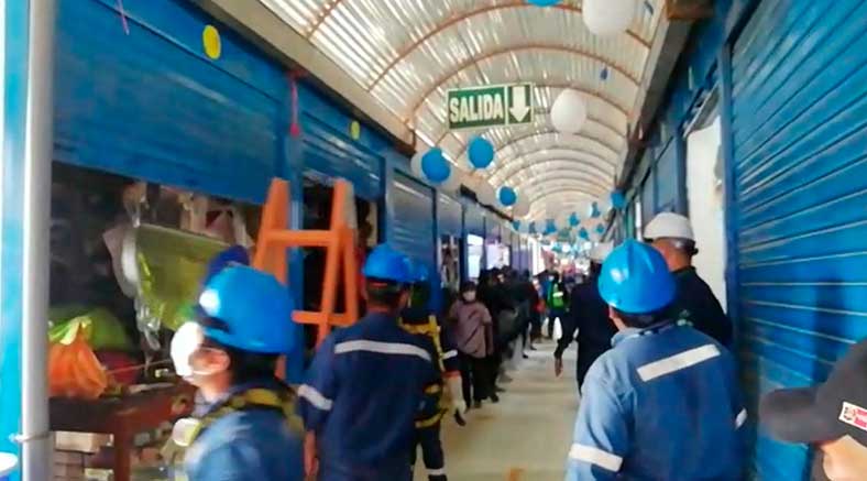 Realizan operativo donde detectaron cableado eléctrico clandestino