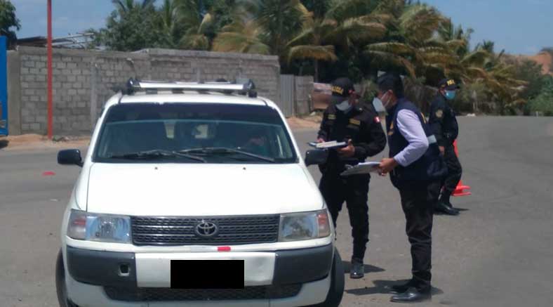 Autoridades realizan operativo en conjunto de seguridad vial
