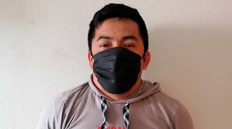 Capturan a sujeto por tenencia de armas