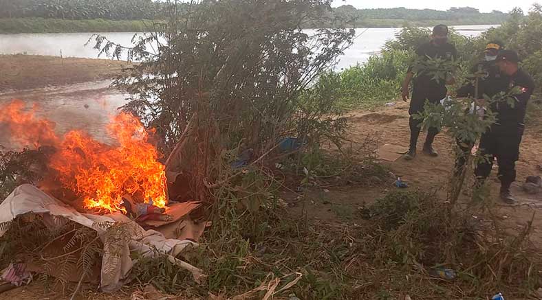 Operativo de serenazgo en ‘fumaderos’