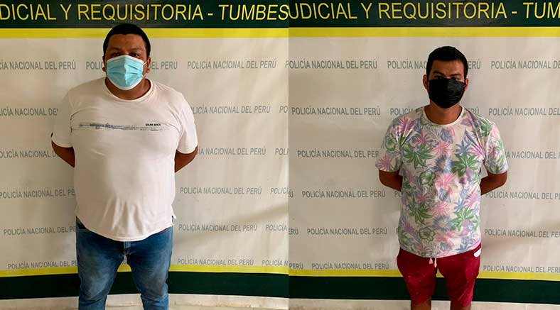 Capturan a dos sujetos por requisitoria