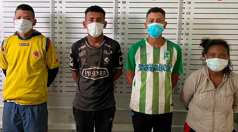 Capturan a banda de extranjeros “Los Parceros del Sur”