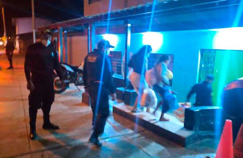 Serenazgo de Zorritos intervino a sujeto por agredir a su pareja