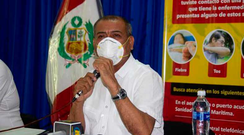 Gobernador regional anunció inicio de la vacunación de jóvenes de 18 años a más