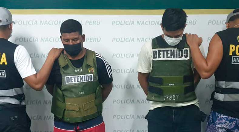 Piden 9 meses de prisión preventiva para dos jóvenes que cayeron droga