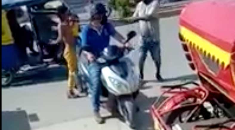 Sujeto con cuchillo en mano quiso acabar con la vida de un mototaxista