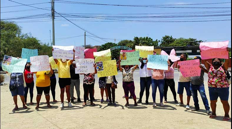 «La Rikichi»: protestan para exigir su inmediata liberación