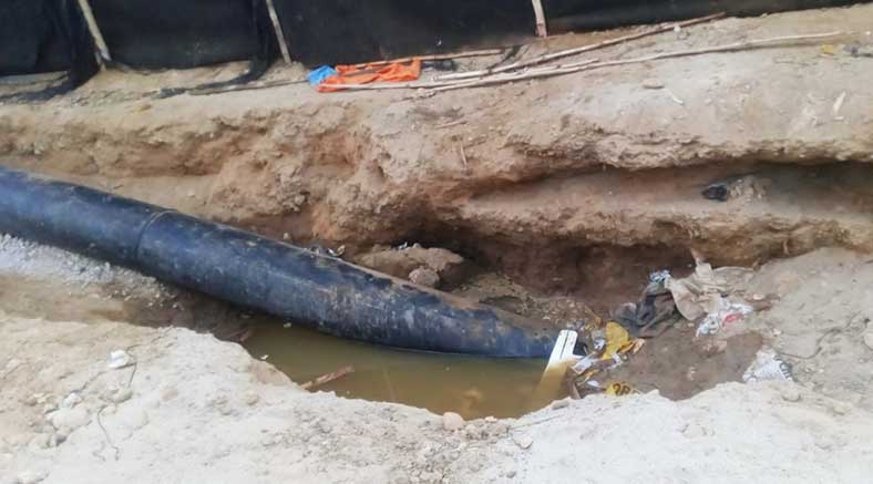 Vecinos denunciaron conexiones ilegales de agua potable