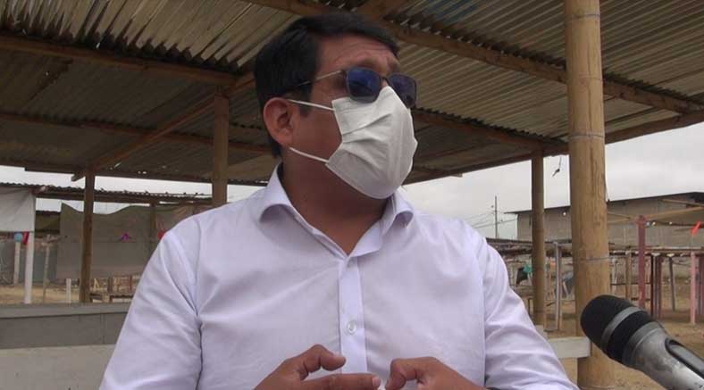 Congresista Hector Ventura visitó mercadillo de Ciudadela Noe y se comprometió a dar seguimiento a transferencia del Polígono 1