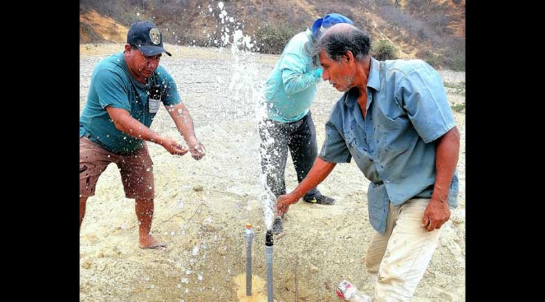 Realizan pruebas de impulsión de agua para abastecer de agua a población