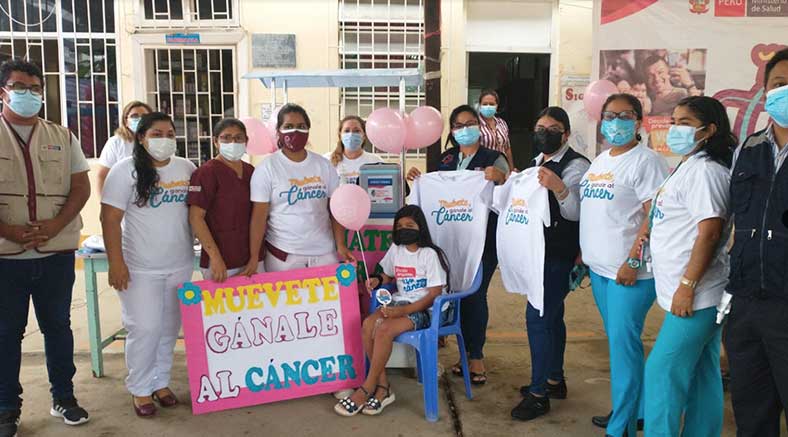 DIRESA Tumbes fortalece la lucha para prevenir casos de cáncer