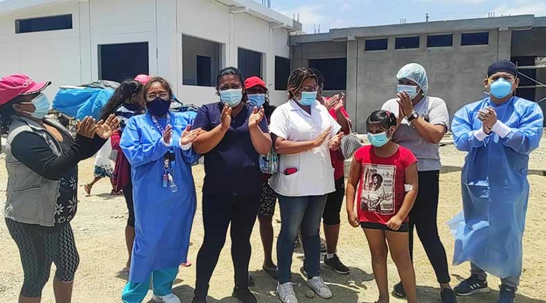 Sánchez Espejo adeuda sueldo a los trabajadores de construcción en Vaquería