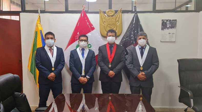 Nuevos jueces juramentan en la Corte Superior de Justicia de Tumbes
