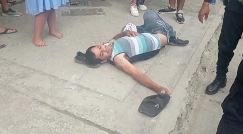 Se quebró la pierna con su propia motokar, tratando de evitar que la robaran